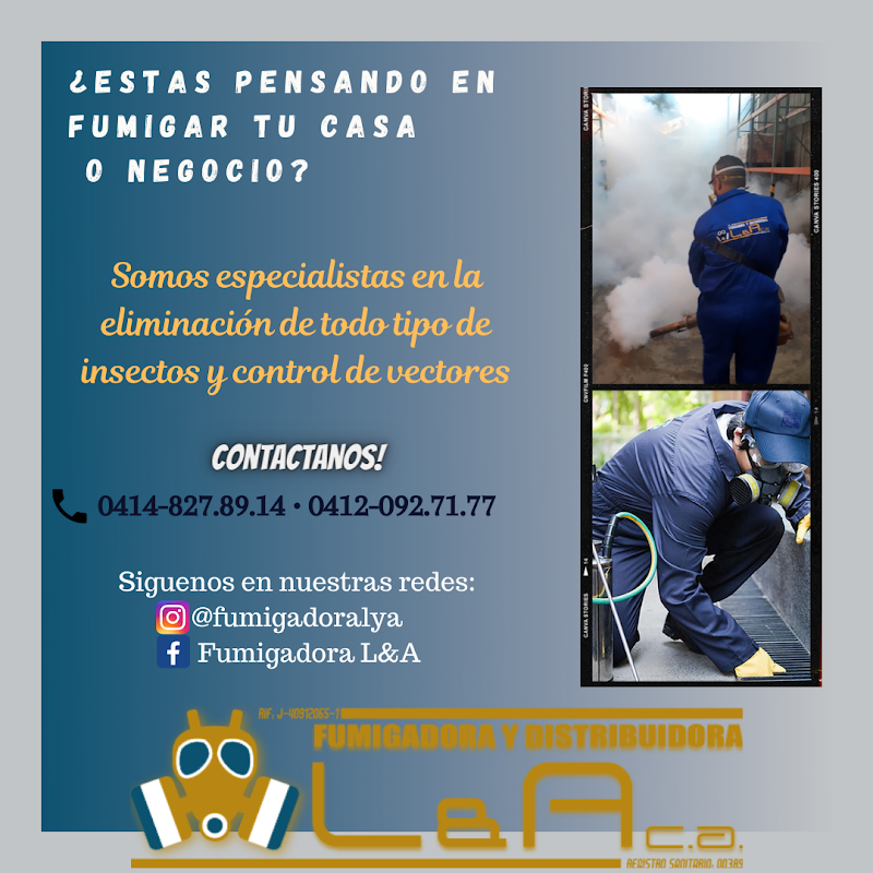 Foto Fumigadora y Distribuidora L&A C.A 5