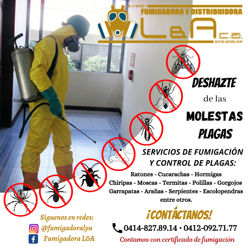 Foto Fumigadora y Distribuidora L&A C.A 6